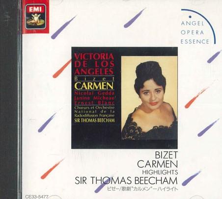 

CD THOMAS BEECHAM - Bizet Carmen CE335477PROMO EMI Japan Classical Used