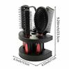 Hair Care Set, Scalp Massage/Anti-Tangling, 4 Pieces Including Mirror and Comb, Daily Care Tools