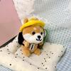 Travel Shiba Inu  Plush toy Keychain KT dress up Mameshiba Hot Spring Star Shiba Inu Stuffed Animal lovely puppy doll