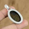 Natural Golden Pietersite Gemstone Pendant 925 Sterling Silver Indian Jewelry