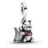 New 925 Silver Cute Cartoon Animal Beads Lion Bear Dog Mouse Fit European Bracelets DIY Accessories Magic Hat Charm Jewelry