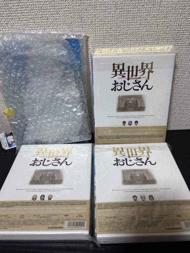 [USED] Isekai Ojisan First Press Limited Edition Blu-ray Complete Set + Bonus Included