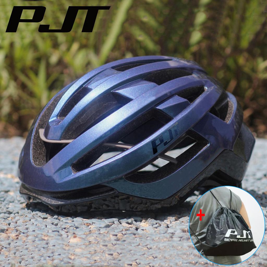 Pjt New Pc Full Edge Wrapping Ultra Light 3D Stiffener Design Mtb Road Bicycle Helmet Adult Cycling Safety Hat Cycling Helmet