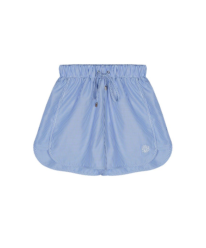 Nigaennikol Minimal Stripe Shorts Pants_Blue
