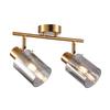 Lampa Przysufitowa Sardo 2 E14 Mosiężny  Italux Spl-5581-2-Bro-Sg
