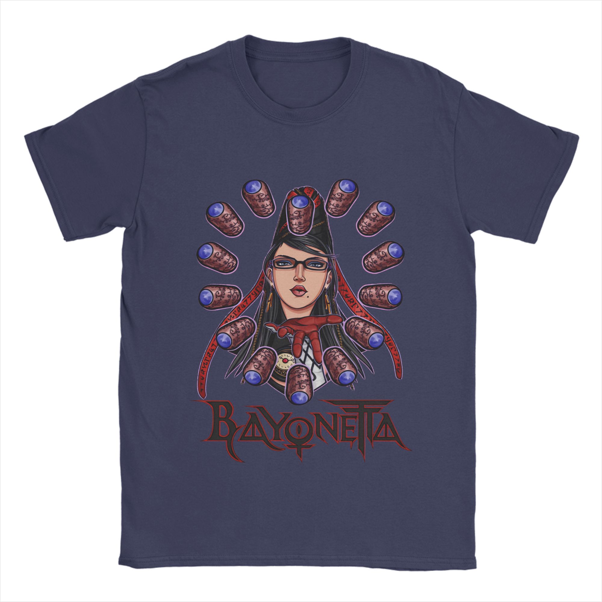 

Bayonetta TShirt Beach Cartoon Aesthetic TShirts Cotton Harajuku Tee Shirt For Unisex Short Sleeve Custom DIY Tees 4XL