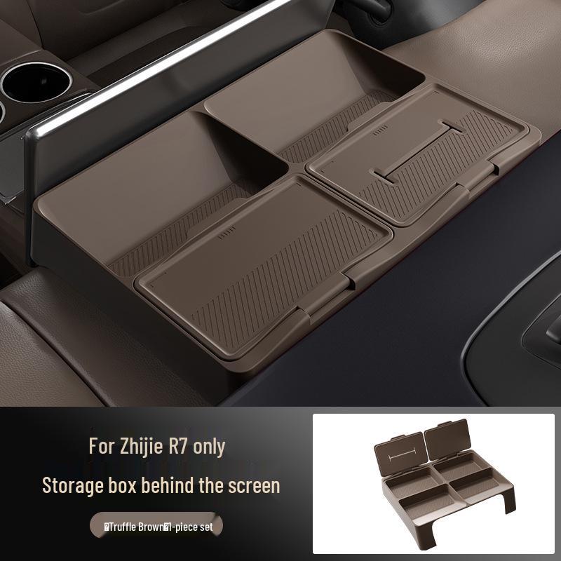 

Eco-friendly Rear Storage Box Organizer for Zhiji R7 Model 24 Box Size 41cm×30cm×12cm