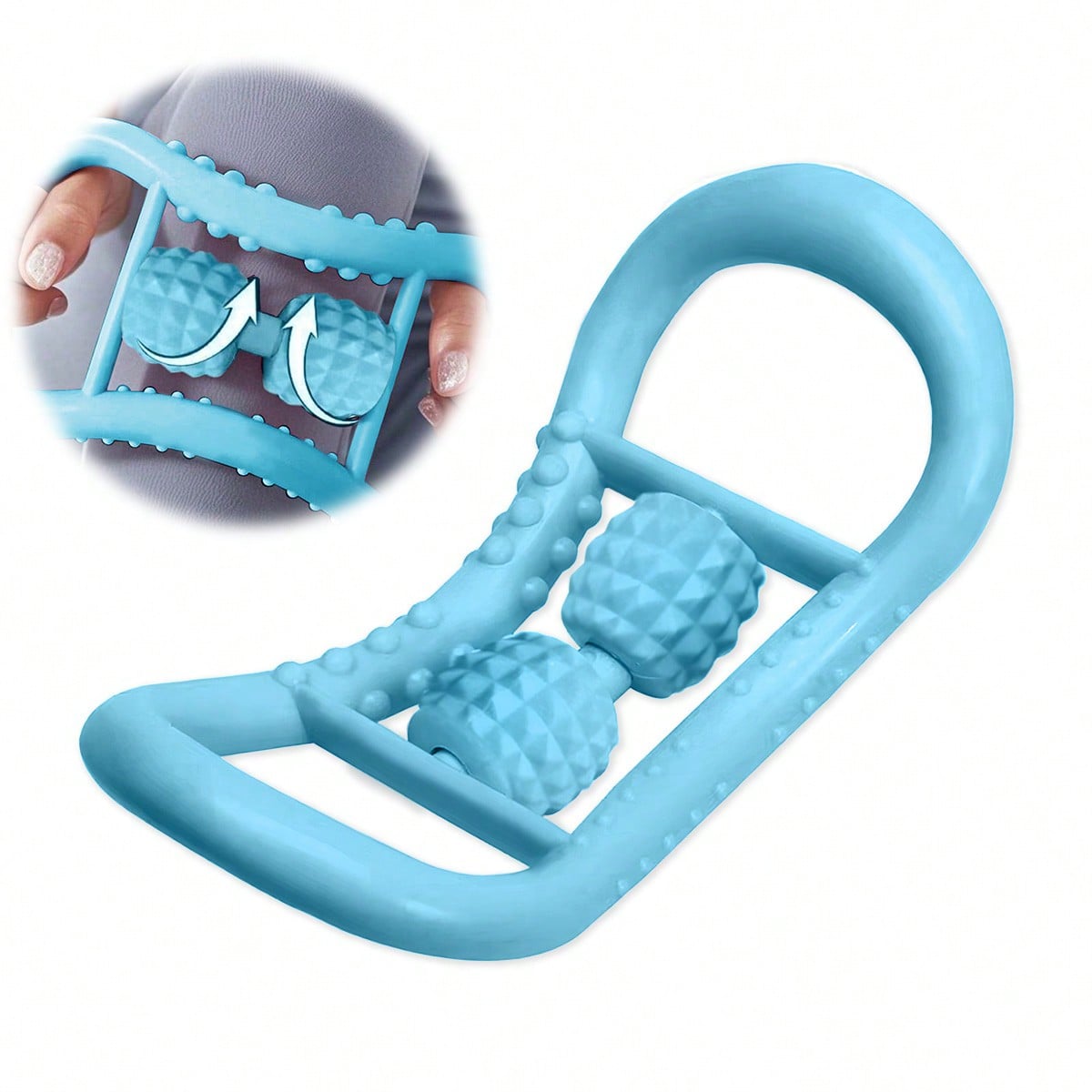 Массажер для йоги Кольцо для пилатеса Укрепление Раскрытие спины Волшебное кольцо Ролик для мышц Массажер для шеи Кольцо для йоги Формирование тела