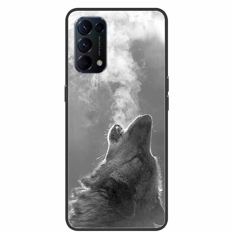 Funda Für OPPO A74 Telefon Fall Abdeckung Schwarz Silikon Weiche Rückseitige Abdeckung Fall Für OPPO A74 F19 A54 Fall Coque für OPPO A74 EINE 74 Fall