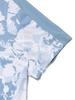 WIDEANGLE To Pro Camo Pattern Polo Shirt M_Light Blue