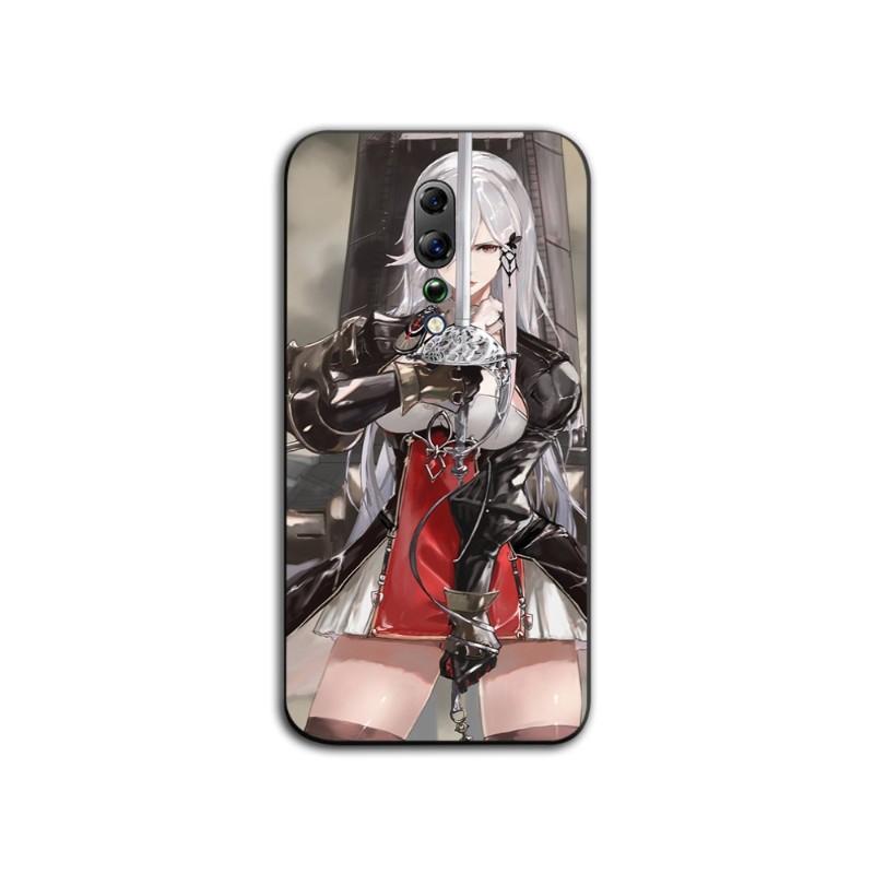 

Чехол для телефона с изображением аниме девушки Atago Azur Lane для OPPO Find X5 X3 X2 A93 Reno 8 7 Pro A74 A72 A53, мягкий черный чехол для телефона OPPO A52