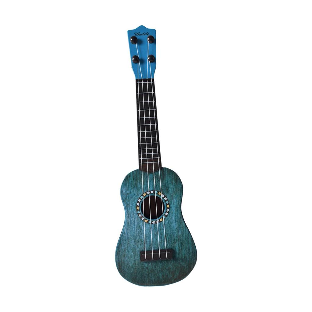 Simulation 21 inch Ukulele Guitar Musical instrument,Adjustable Strings Strumming Training,4