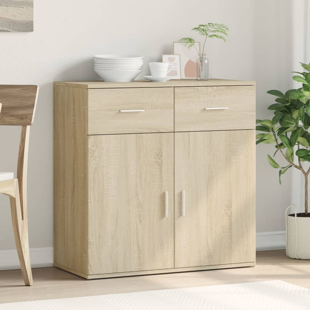 Sideboard Sonoma Oak 79 x 38 x 80 cm Particleboard