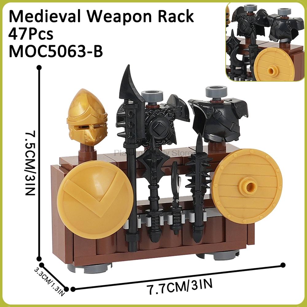 MOC Mittelalterliche Kriegssteine Kanonenwagen Waffe Katapult Armbrust Kompatible Figur Bausteine Spielzeug Für Kinder Erwachsene Freunde Geschenke