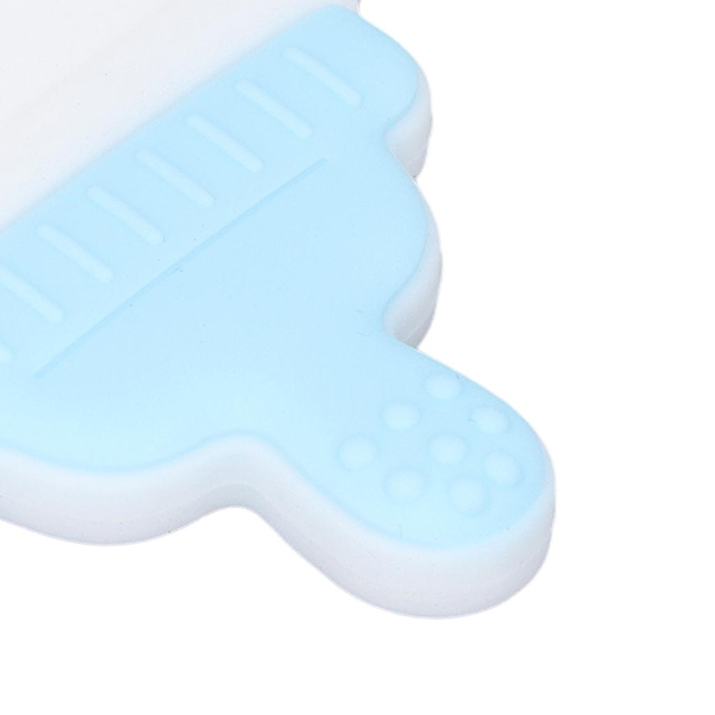 Baby Teether Cartoon Bottle Shape One Piece Soft Flexible Baby Silicone Teether Baby Teething Chew Toys