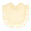 Sweet Ruffle Newborn Gauze Lace Baby Bib - Absorbent Drool Protection
