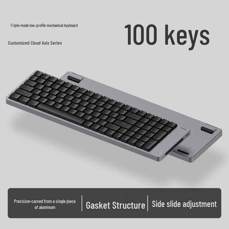 Lofree Flow2 Low Profile 100-Key Wireless Mechanical Keyboard