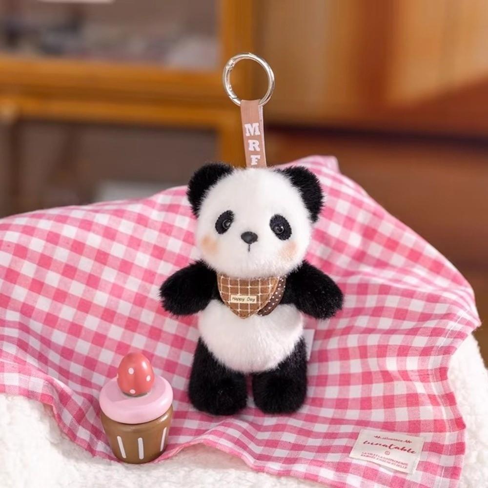 Furry Plush Keychain Toys Super Soft Plush Backpack Pendant Stuffed Doll Keyring Decorative Toys