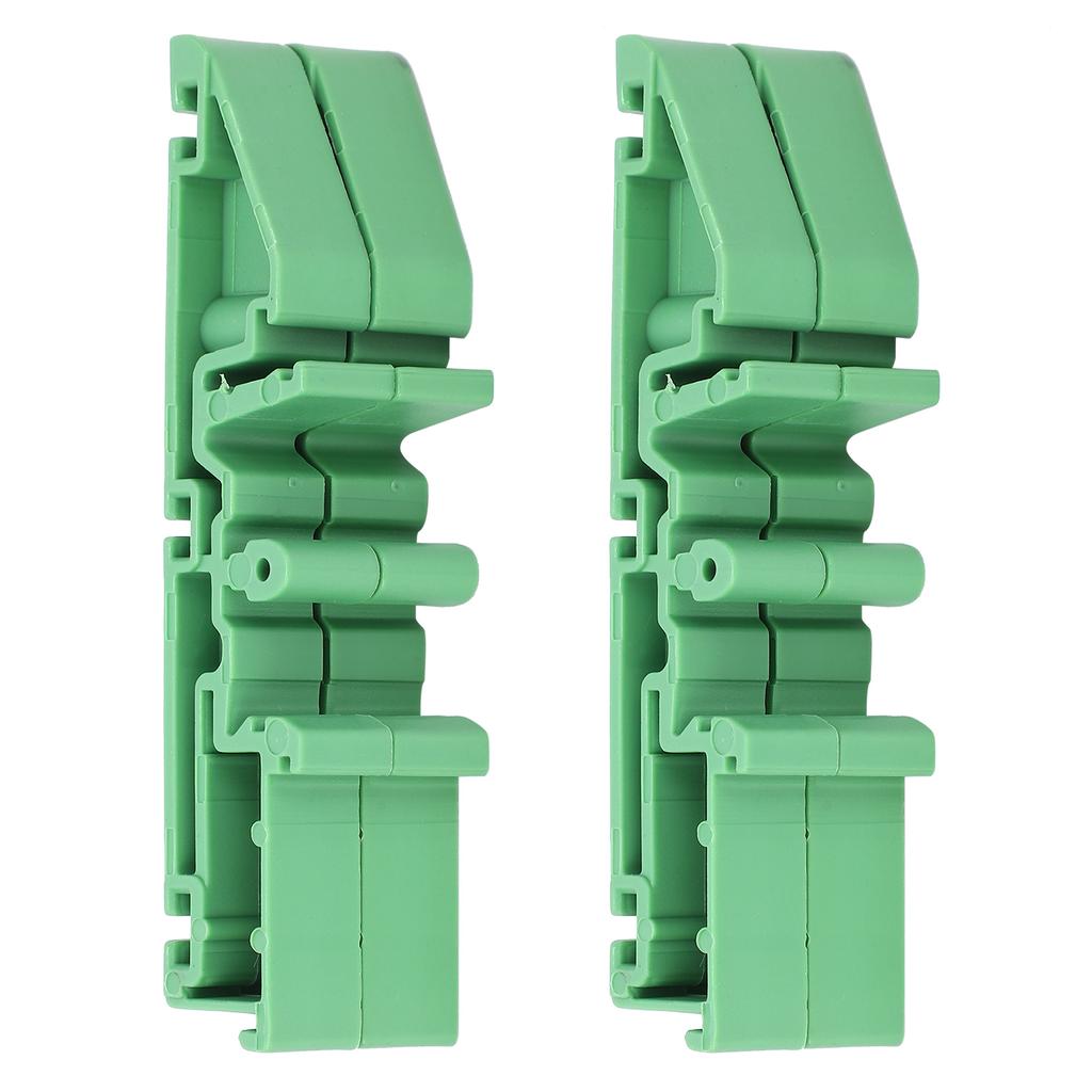 2 Set Circuit Board Bracket C45 DIN Rail Mounting Adapter Install Screw Accessories KPRH‑180