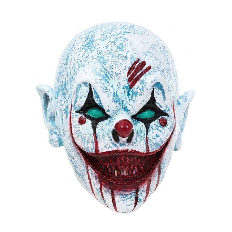 Themed Party Horror Mask Full Head Latex Costume Face Cover With Performer Styling for Seasonal Cosplay Looks and Character Wear Use