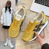 European Station Color Matching Mesh Forrest Gump Shoes Women's 2025 Spring New Breathable Versatile Lightweight Casual Sports Running Shoes