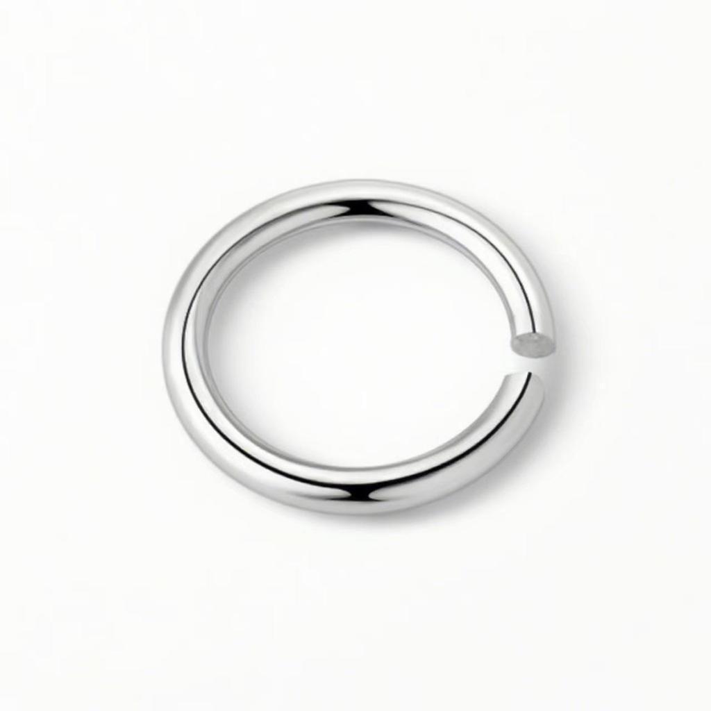 S925 Sterling Silver Jump Rings: Open, Closed, Round Connectors for DIY Jewelry and Bracelet Making
