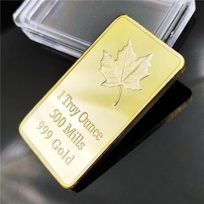 Pepite de Aur Comemorative Frunză de Arțar Canadiană, Monede Comemorative, Medalie, Insigne, Monede