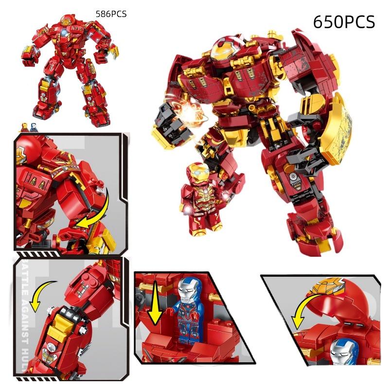Heroic Mech War Machine Transformer Puzzle Building Blocks