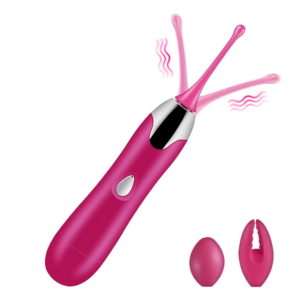 Kraftige høyfrekvente G-punktvibratorer for kvinner Brystvorte Klitorisstimulator Vaginamassasjeapparat Kvinnelig onanist Voksen Sexleketøy