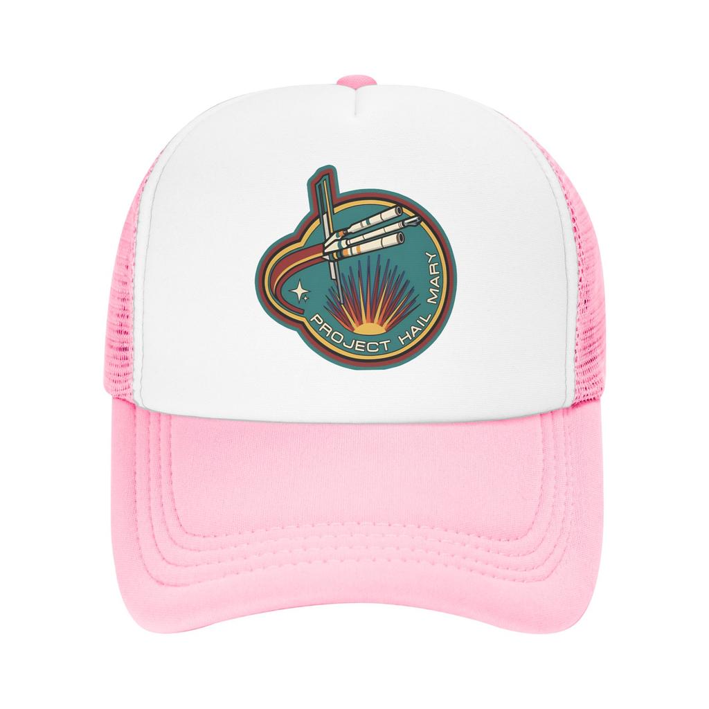 Summer Mesh Sun Hats Project Hail Mary Film Logo Baseball Cap Couple Print Tennis Skate Sun Visor Baseball Caps