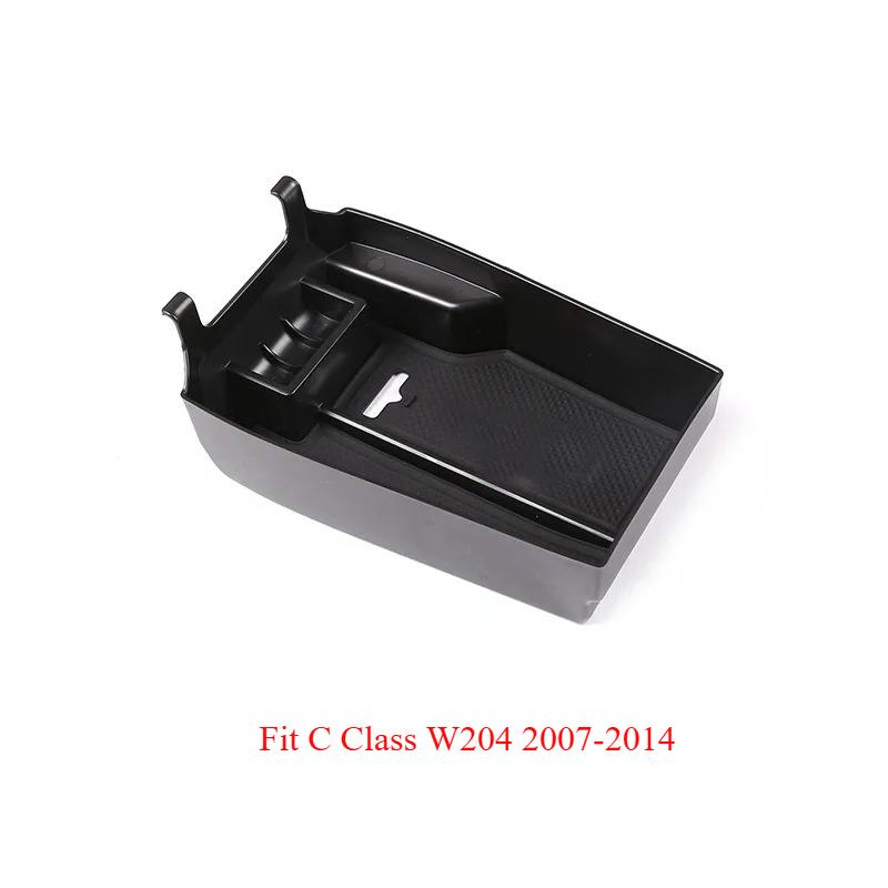 Auto-Armlehnen-Aufbewahrungsbox Zentrale Steuerung Versteckte Aufbewahrungsbox Auto-Organizer Für Mercedes Benz C G-Klasse W205 W204 W463 2015-2021