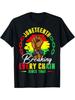 Breaking Every Chain Since 1865 Juneteenth T-Shirt Men'S Casual Short Sleeve Tee, Crew Neck, Perfect