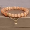 Fashion Ladies Opal Crystal Star Moon Stretch Bracelet Jewelry