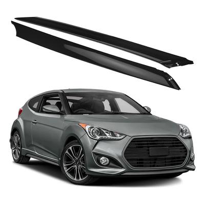 1Pereche Negru Lucios Ornament Stâlp Parbriz Potrivit Pentru Hyundai Veloster 2012-2018 861702V000 861802V000