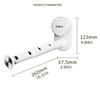 Adjustable Length Clothes Hanger Organizer Suction Cup Installation Balcony Hanging Rack  Window