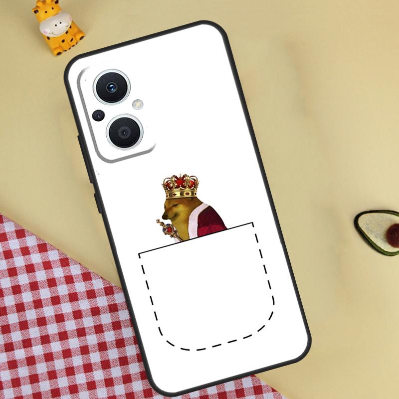 Cheems Doge Phone Case For OPPO Reno 13 13F 12 12F 11 8T 7 8 10 Pro OPPO Find X8 Pro X6 X3 X5 Lite Cover