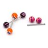 30/50/60/90/100PCS Stainless Steel Mix Tongue Piercing Lot Stainless Steel  Tongue Piercing Bar Bulk Nipple Bar Pack Belly Ring