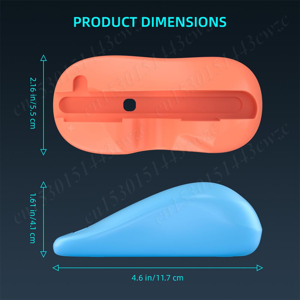 2Pcs Left+Right Joy-Cons Mouse Grip Base Portable Ergonomic Game Handle Holder Case for Nintendo for Switch 2 Gaming Accessories