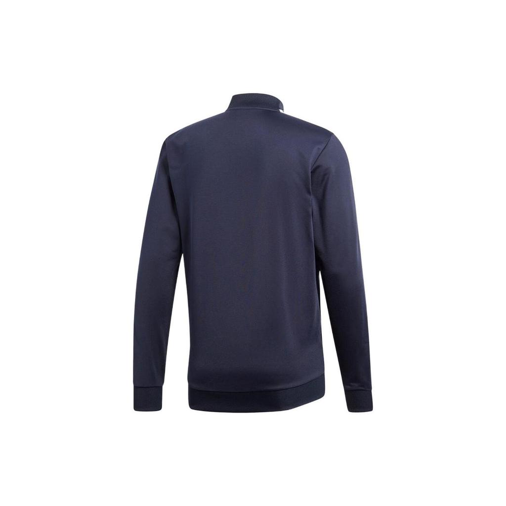 adidas Casual Sportswear Sets Men's Blue Stand Collar Moderate (Unisex) Casual Sportswear Sets DV2468