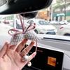Car Pendant Angel Wings Automobile Rearview Mirror Decoration Ornaments Gypsum Wings Car Pendant  Accessories