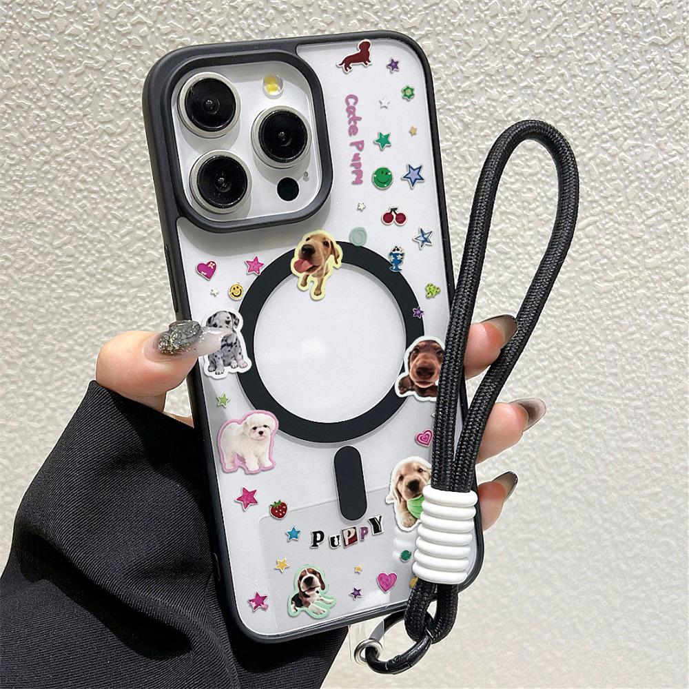 Magnetic Phone Case for iPhone  11 12 17 14 15 Pro Max 15 14 16 Pro13 14 15 16 Shockproof Case Mag-Safe Magnetic Ring Back Cover