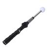 Swing Trainer Aid Right Hand Click Feedback Retractable Swing Trainer Practice Stick with Black Grip White Ball