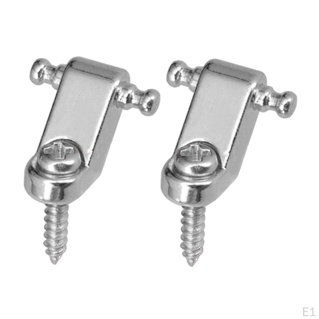 4pcs Roller String Trees Retainer Guide Electric Guitar Replacement Parts
