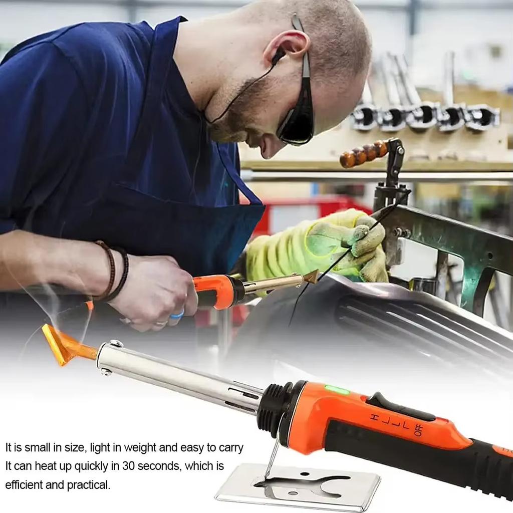 100W/50W Portable Soldering Iron 220V Plastic Soldering Machine  Tool Welding Rods Soldering Mesh For Car Bumper