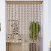 Solid Color Beaded String Curtain 100x200cm Window Wall Panel New Room Divider Tassel  Wedding