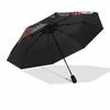 1pc Jujutsu Kaisen Characters Outdoor Umbrella - Automatic Opening/Closing, 3-Fold Design, 8-Bone Iron Frame - Perfect Gift for Fans, Travelers, Daily
