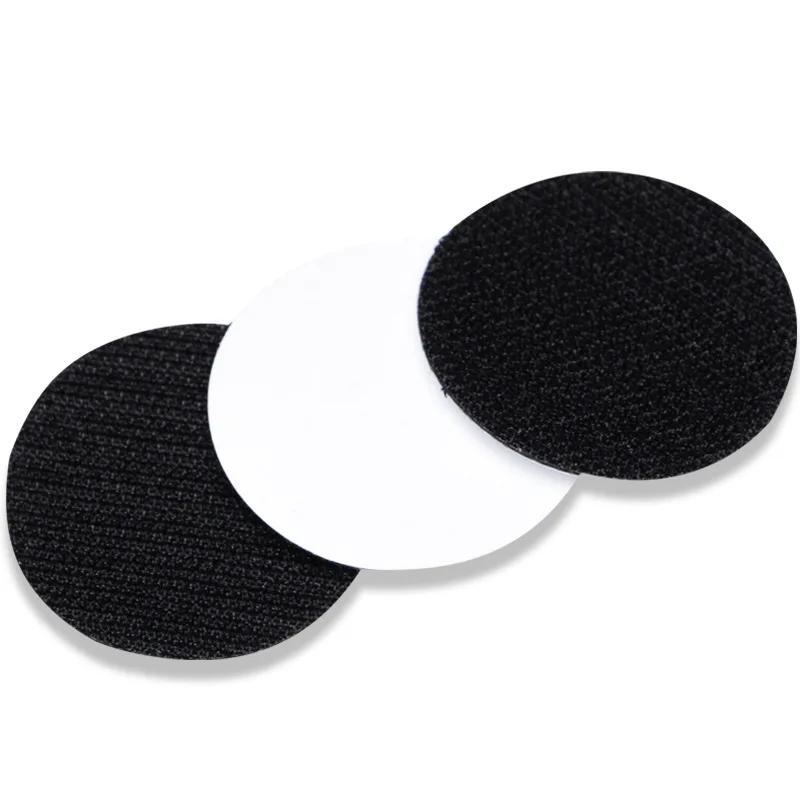 5-30Pcs Self Adhesive Hook and Loop Fastener Tape Round Dot 50/60mm Nylon Fixed For Bed Sheet Sofa Mat Carpet Anti Slip Stickers