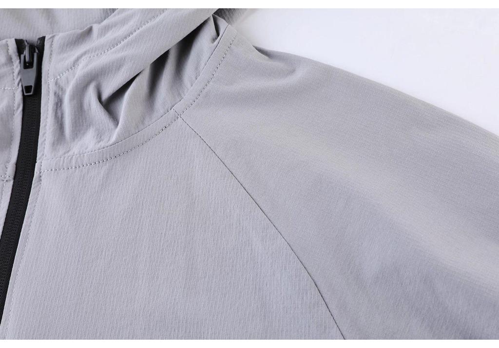 2024 Men's Quick-Dry Hooded Sports Jacket for Running and Fitness