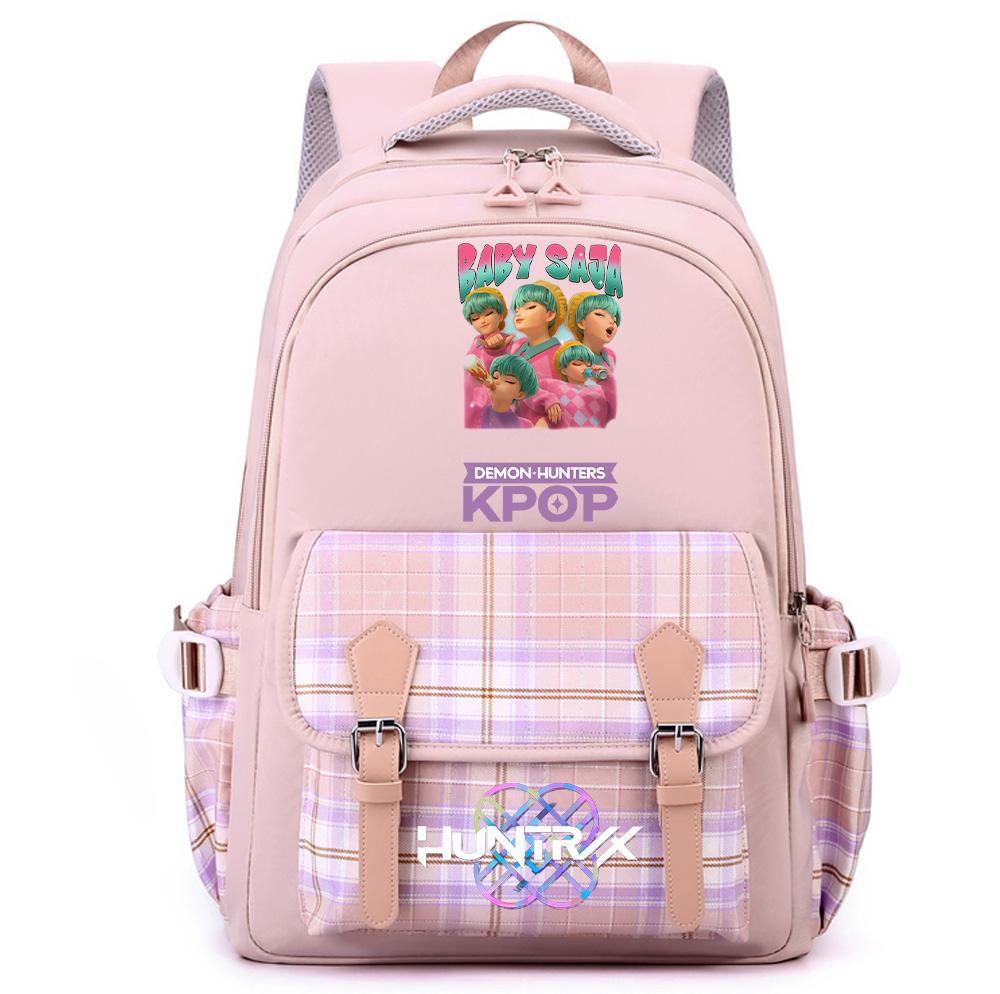 Neuer Anime Cartoon K-Pop Bedruckter Rucksack mit großer Kapazität für Teenager Schüler Mädchen Junge Schultasche Buchtasche Damen Wasserdichte Reisetasche Mochila Kindergeschenk