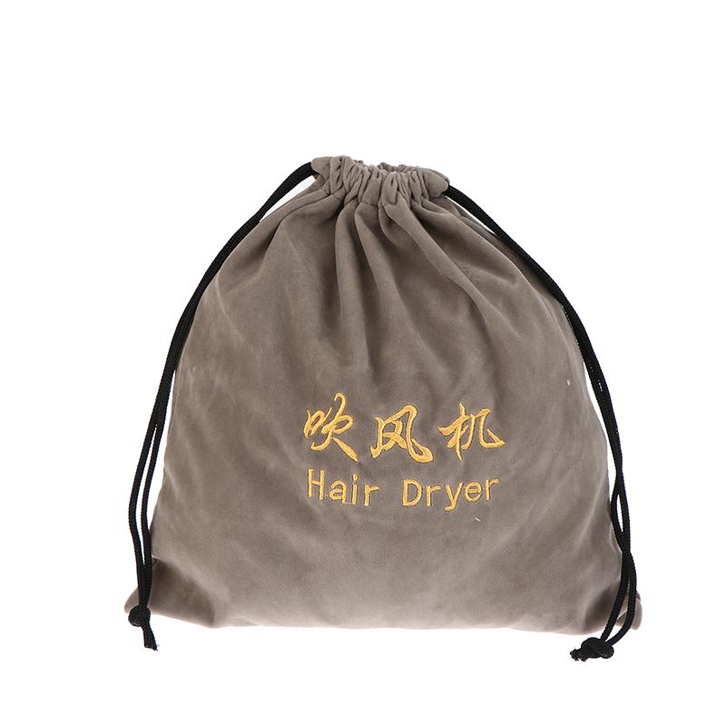 Hair Dryer Cloth Bag Hair Diffuser Hair Dryer Bag Drawstring Closure Cover Cloth/Flocking Storage Belt Mouth Drawstring Dust Bag